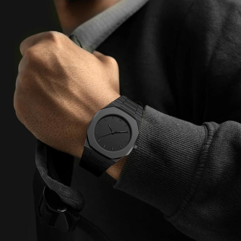 Water Resistant Poly Carbon Luxury Everyday Watch - Ultra Thin