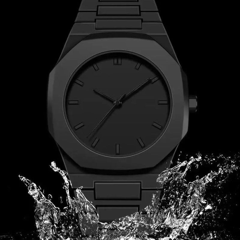 Water Resistant Poly Carbon Luxury Everyday Watch - Ultra Thin